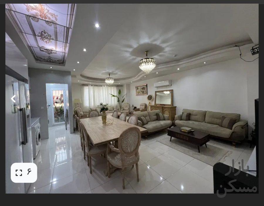 آپارتمان 110 متری خوش نقشه طبرستان فول امکانات