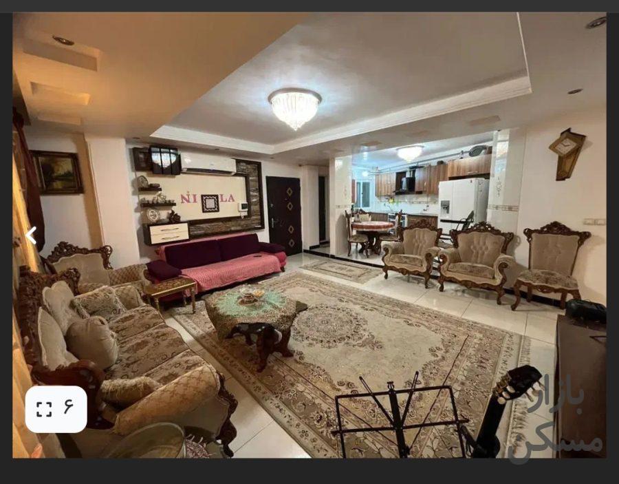 آپارتمان101متری توانبخشی روبه‌نما آسانسور